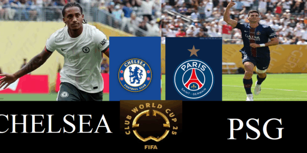 FINAL DA COPA DO MUNDO DE CLUBES DA FIFA. FEDERAÇÃO INTERNACIONAL DAS ASSOCIAÇÕES DE FUTEBOL. NOVA JERSEY. ESTADOS UNIDOS. DOMINGO. 13 DE JULHO DE 2025. ÁS 16 HORAS. HORÁRIO DE BRASÍLIA. METLIFE STADIUM. CHELSEA. INGLATERRA. PARIS SAINT-GERMAIN. FRANÇA.