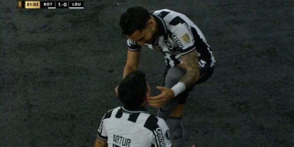 TAÇA LIBERTADORES DA AMÉRICA DE 2025. OITAVAS DE FINAL. JOGO DE IDA. PRIMEIRO JOGO. PARTIDA DA IDA. BOTAFOGO-RJ. BRASIL. LDU. LIGA DEPORTIVA UNIVERSITÁRIA DE QUITO. EQUADOR.