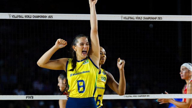 CAMPEONATO MUNDIAL DE VÔLEI FEMININO DE 2025. SEDE. TAILÂNDIA. PRIEMIRA FASE. TERCEIRA RODADA. BRASIL. PRIMERIO COLOCADO. 8 PONTOS. CLASSIFICADO. PORTO RICO. QUARTO COLOCADO. ELIMINADO. 0 PONTO. GRUPO C.