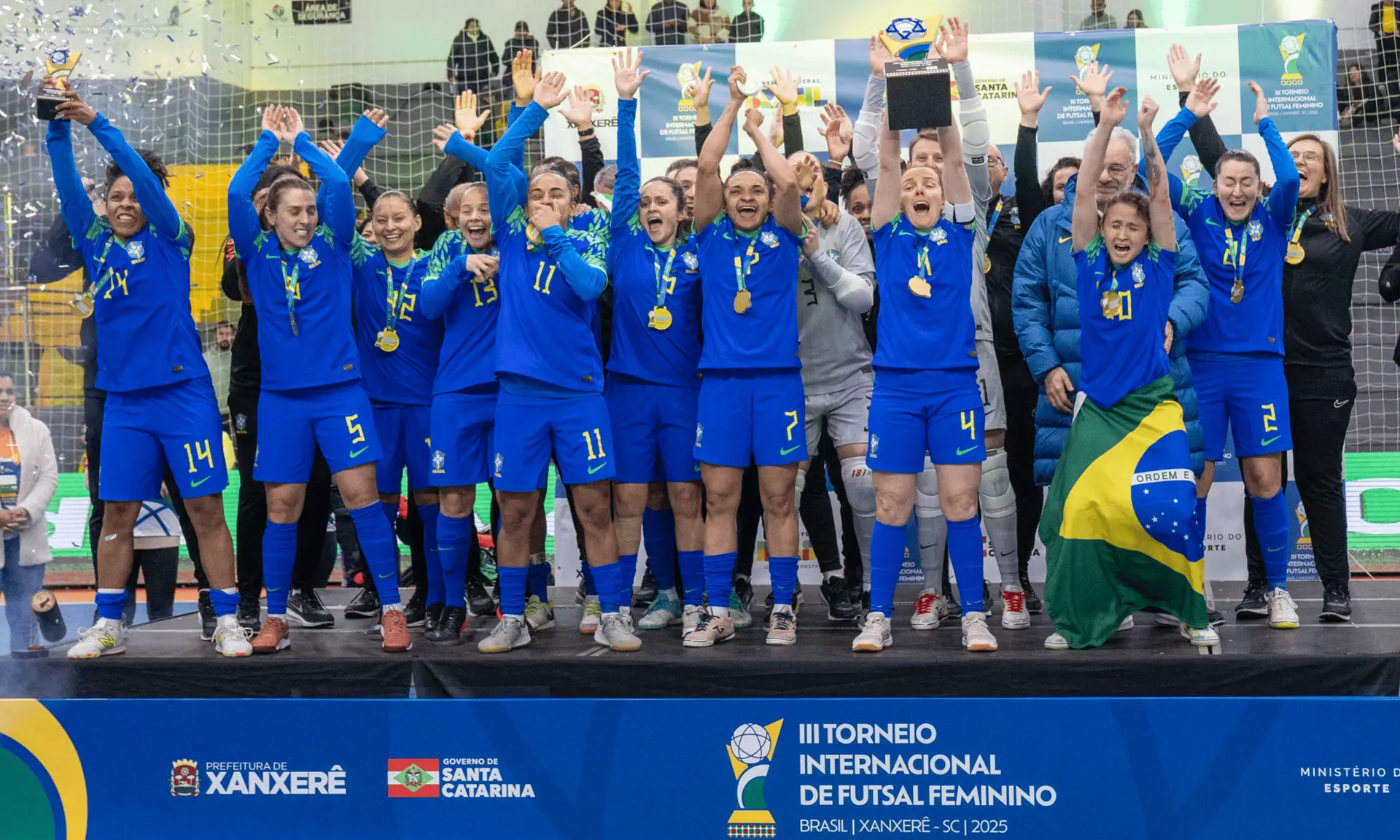 TONRIO INTERNACIONAL DE XANXERÊ. SANTA CATARINA. BRASIL. CAMPEÃO. TRICAMPEÃO. COLÔMBIA. VICE-CAMPEÃO.