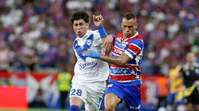 TAÇA LIBERTADORES DA AMÉRICA DE 2025. OITAVAS DE FINAL. JOGO DE IDA. PRIMEIRO JOGO. PRIMEIRA PARTIDA. FORTALEZA-CE. BRASIL. VÉLEZ SARSFIELD. ARGENTINA.