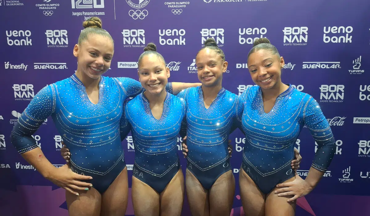 GINÁSTICA ARTÍSTICA. BRASIL. MEDALHA DE PRATA. PAN-AMERICANO JÚNIOR DE 2025.