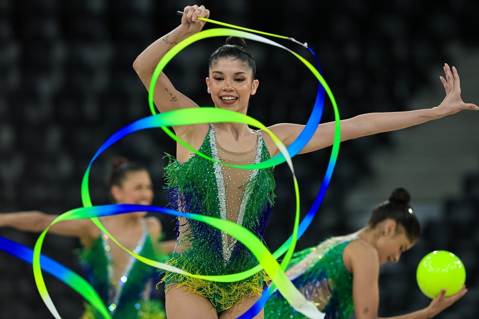 GINÁSTICA RÍTMICA. BRASIL. RIO DE JANEIRO-RJ. MUNDIAL.