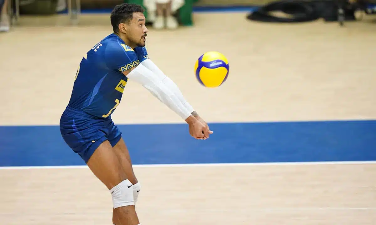 MAIQUE. MELHOR LÍBERO. VNL. LIGA DAS NAÇÕES DE VÔLEI.