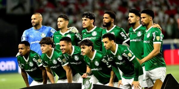 TAÇA LIBERTADORES DA AMÉRICA DE 2025. OITAVAS DE FINAL. JOGO DE VOLTA. SEGUNDA PARTIDA. SEGUNDO JOGO. PALMEIRAS-SP. BRASIL. CLASSIFICADO. UNIVERSITÁRIO. PERU. ELIMINADO. QUARTAS DE FINAL. PRIMEIRO JOGO. PRIMEIRA PARTIDA. JOGO DE IDA. JOGO DE VOLTA. SEGUNDA PARTIDA. SEGUNDO JOGO. PALMEIRAS-SP. BRASIL. RIVER PLATE. ARGENTINA.