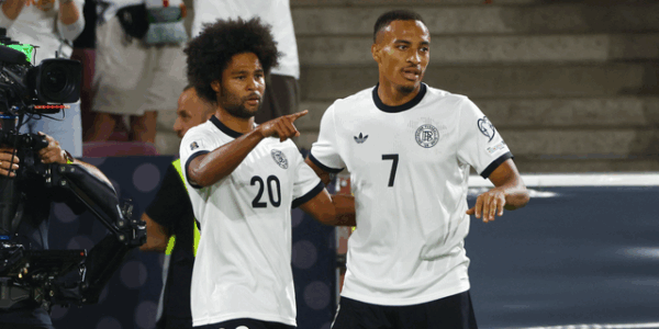 ELIMINATÓRIAS DA EUROPA. UEFA. UNIÃO DAS ASSOCIAÇÕES EUROPEIAS DE FUTEBOL. COPA DO MUNDO DE 2026. PRIMEIRA FASE. GRUPO A. SEGUNDA RODADA. ALEMANHA. IRLANDA DO NORTE.