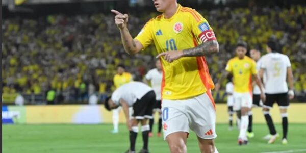 ELIMINATÓRIAS SUL-AMERICANA. COPA DO MUNDO DE 2026. CONMEBOL. CONFEDERAÇÃO SUL-AMERICANA DE FUTEBOL. PRIMEIRA FASE. DÉCIMA SÉTIMA RODADA. COLÔMBIA. CLASSIFICADA. BOLÍVIA. COM CHANCES PARA A REPESCAGEM MUNDIAL.