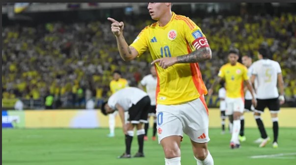 ELIMINATÓRIAS SUL-AMERICANA. COPA DO MUNDO DE 2026. CONMEBOL. CONFEDERAÇÃO SUL-AMERICANA DE FUTEBOL. PRIMEIRA FASE. DÉCIMA SÉTIMA RODADA. COLÔMBIA. CLASSIFICADA. BOLÍVIA. COM CHANCES PARA A REPESCAGEM MUNDIAL.