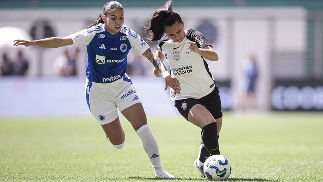 CAMPEONATO BRASILEIRO DE FUTEBOL FEMININO DE 2025. PRIMEIRO JOGO. PRIMEIRA PARTIDA. JOGO DE IDA. CRUZEIRO-MG. CORINTHIANS-SP.