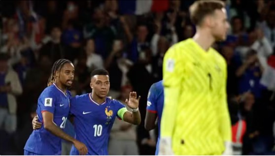 ELIMINATÓRIAS DA EUROPA. UEFA. UNIÃO DAS ASSOCIAÇÕES EUROPEIAS DE FUTEBOL. COPA DO MUNDO DE 2026. PRIMEIRA FASE. FASE DE GRUPOS. GRUPO D. SEGUNDA RODADA. FRANÇA. ISLÂNDIA.