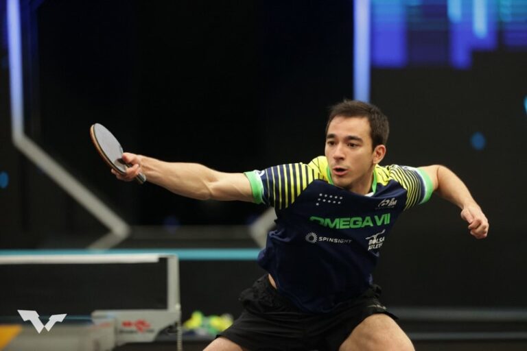 TÊNIS DE MESA. FINAL. ETAPA MACAU. JOGO ÚNICO. PARTIDA ÚNICA. WANG CHUQIN. CHINA. MEDALHA DE OURO. HUGO CALDERANO. MEDALHA DE PRATA.