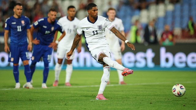 ELIMINATÓRIAS DA EUROPA. UEFA. UNIÃO DAS ASSOCIAÇÕES EUROPEIAS DE FUTEBOL. COPA DO MUNDO DE 2026. PRIMEIRA FASE. FASE DE GRUPOS. GRUPO K. SEXTA RODADA. INGLATERRA. SÉRVIA.