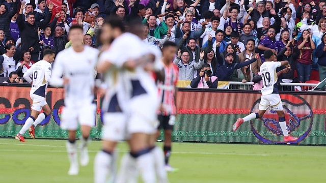 TAÇA LIBERTADORES DA AMÉRICA DE 2025. QUARTAS DE FINAL. PRIMEIRO JOGO. JOGO DE IDA. PRIMEIRA PARTIDA. LDU. LIGA DEPORTIVA UNIVERSITÁRIA DE QUITO. EQUADOR. SÃO PAULO-SP. BRASIL.