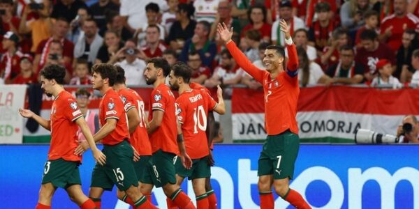 ELIMINATÓRIAS DA EUROPA. UEFA. UNIÃO DAS ASSOCIAÇÕES EUROPEIAS DE FUTEBOL. COPA DO MUNDO DE 2026. PRIMEIRA FASE. FASE DE GRUPOS. GRUPO F. SEGUNDA RODADA. PORTUGAL. HUNGRIA.