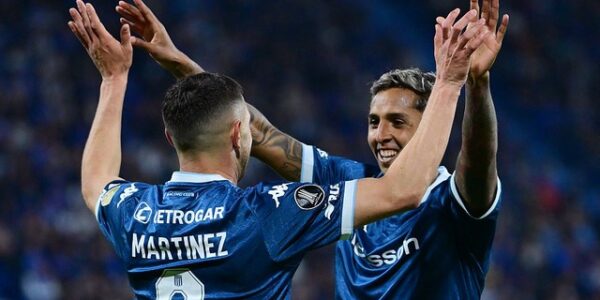 TAÇA LIBERTADORES DA AMPERICA DE 2025. QUARTAS DE FINAL. JOGO DE IDA. PRIMEIRA PARTIDA. PRIMEIRO JOGO. VÉLEZ SARSFIELD. ARGENTINA. RACING. ARGENTINA.