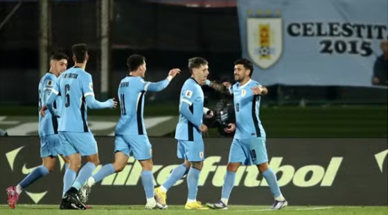 ELIMINATÓRIAS SUL-AMERICANA. COPA DO MUNDO DE 2026. CONMEBOL. CONFEDERAÇÃO SUL-AMERICANA DE FUTEBOL. PRIMEIRA FASE. DÉCIMA SÉTIMA RODADA. URUGUAI. CLASSIFICADO. PERU. ELIMINADO.