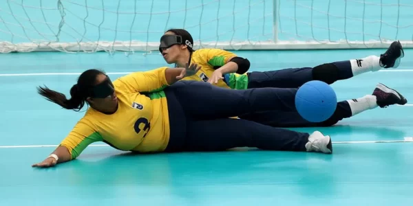 PARAPAN-AMERICANO JUNIOR. DE 2025. SANTIAGO. BRASIL. ARGENTINA. GOALBALL. FEMININO.