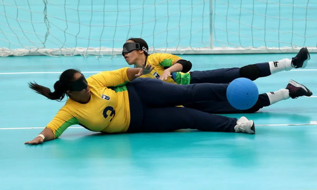 PARAPAN-AMERICANO JUNIOR. DE 2025. SANTIAGO. BRASIL. ARGENTINA. GOALBALL. FEMININO.