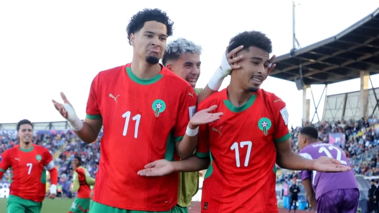 COPA DO MUNDO SUB-20 DE 2025. QUARTAS DE FINAL. JOGO ÚNICO. PARTIDA ÚNICA. MARROCOS. CLASSIFICADO. ESTADOS UNIDOS. ELIMINADO. SEMIFINAL. JOGO ÚNICO. PARTIDA ÚNICA. MARROCOS. CONTRA. FRANÇA. OU. NORUEGA.