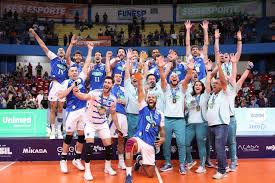 SUPERCOPA DE VÔLEI MASCULINO DE 2025. CAMPO GRANDE-MS. FINAL. JOGO ÚNICO. PARTIDA ÚNICA. CRUZEIRO-MG. CAMPEÃO. HEPTACAMPEÃO. 2015. 2016. 2017. 2021. 2022. 2024. 2025. MINAS-MG. VICE-CAMPEÃO.