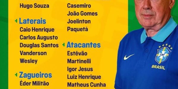 CONVOCAÇÃO DA SELEÇÃO BRASILEIRA. AMISTOSOS. COREIA DO SUL. JAPÃO. 10 DE OUTUBRO. 14 DE OUTUBRO.