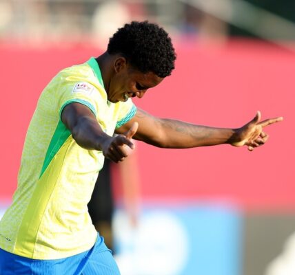 COPA DO MUNDO DE FUTEBOL SUB-17 DE 2025. PRIMEIRA FASE. PRIMEIRA RODADA. GRUPO H. BRASIL. HONDURAS.