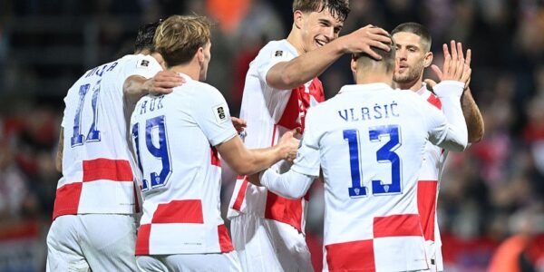 ELIMINATÓRIAS DA COPA DO MUNDO DE 2026. UEFA. UNIÃO DAS ASSOCIAÇÕES EUROPEIAS DE FUTEBOL. PRIMEIRA FASE. NONA RODADA. CROÁCIA. CLASSIFICADO PARA A COPA DO MUNDO DE 2026. ILHAS FAROE.