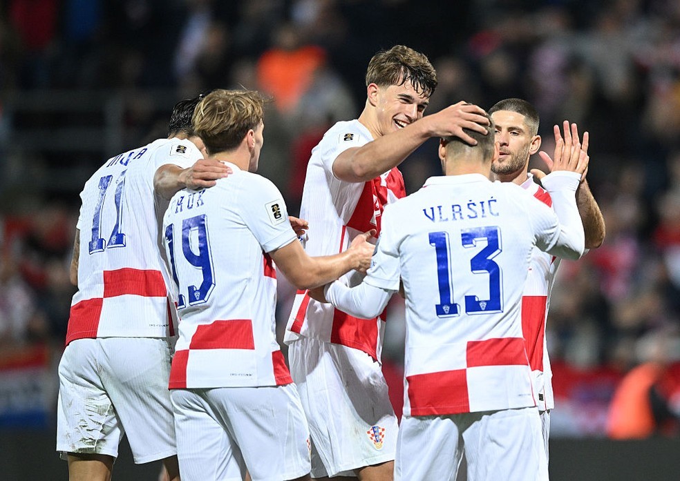 ELIMINATÓRIAS DA COPA DO MUNDO DE 2026. UEFA. UNIÃO DAS ASSOCIAÇÕES EUROPEIAS DE FUTEBOL. PRIMEIRA FASE. NONA RODADA. CROÁCIA. CLASSIFICADO PARA A COPA DO MUNDO DE 2026. ILHAS FAROE.