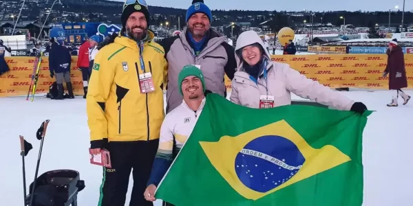 NORUEGA. ESPORTES NA NEVE. NORUEGA. COPA CONTINETAL. CRISTIAN RIBERA. BRASIL. 2 MEDLAHAS DE OURO.