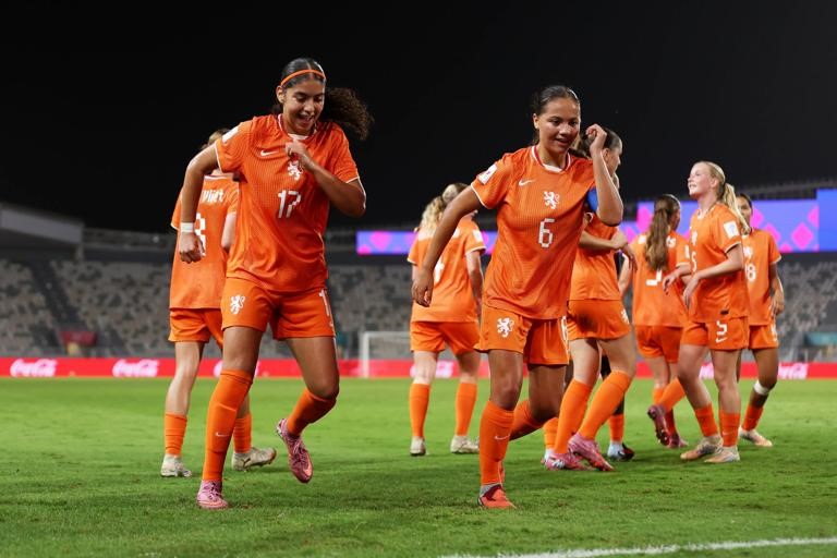 COPA DO MUNDO DE FUTEBOL FEMININO SUB-17 DE 2025. SEMIFINAL. HOLANDA. CLASSIFICADA. MÉXICO. ELIMINADO. JOGO ÚNICO. PARTIDA ÚNICA. DECISÃO DO TERCEIRO LUGAR. QUARTO LUGAR. BRASIL. CONTRA. MÉXICO. FINAL. JOGO ÚNICO. PARTIDA ÚNICA. COREIA DO NORTE. CONTRA. HOLANDA.