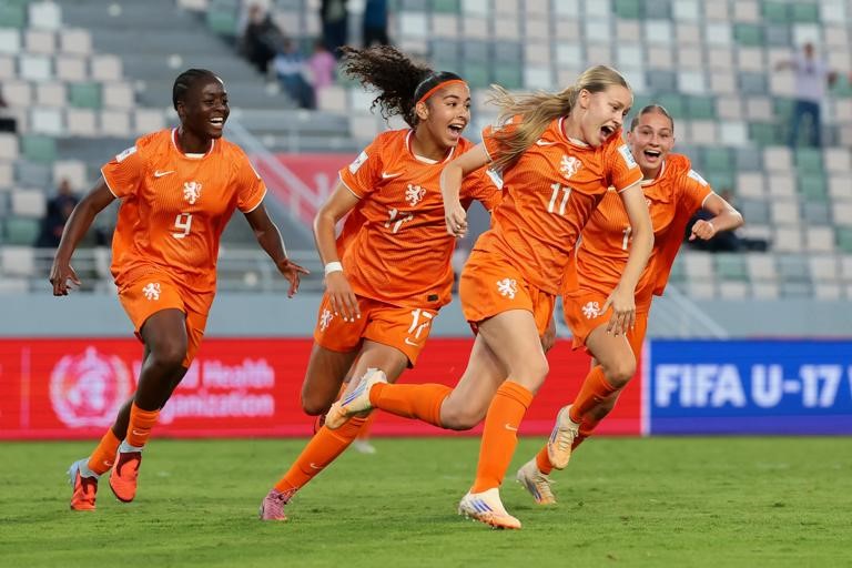 COPA DO MUNDO DE FUTEBOL FEMININO SUB-17 DE 2025. QUARTAS DE FINAL. JOGO ÚNICO. PARTIDA ÚNICA. HOLANDA. CLASSIFICADA. FRANÇA. ELIMINADA. MÉXICO. CLASSIFICADO.ITÁLIA. ELIMINADA. SEMIFINAL. JOGO ÚNICO. PARTIDA ÚNICA. HOLANDA. CONTRA. MÉXICO.