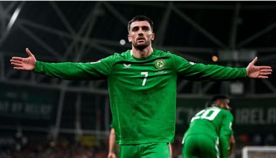 ELIMINATÓRIAS DA EUROPA. UEFA. UNIÃO DAS ASSOCIAÇÕES EUROPEIAS DE FUTEBOL. COPA DO MUNDO DE 2026. PRIMEIRA FASE. GRUPO F. QUINTA RODADA. IRLANDA. PORTUGAL.