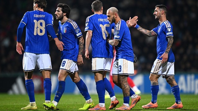 ELIMINATÓRIAS DA EUROPA. UEFA. UNIÃO DAS ASSOCIAÇÕES EUROPEIAS DE FUTEBOL. COPA DO MUNDO DE 2026. PRIMEIRA FASE. GRUPO I. NONA RODADA. ITÁLIA. MOLDÁVIA.