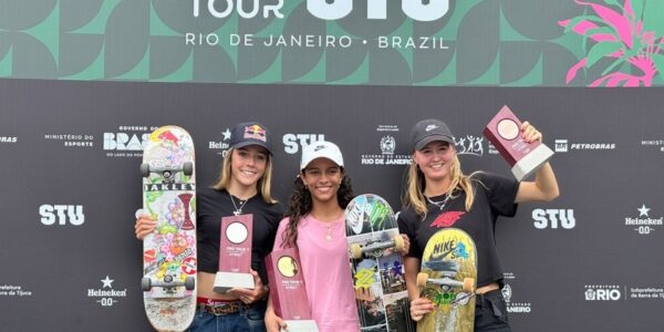 SKATE. STU. SKATE TOTAL URBE. RAYSSA LEAL. PENTACAMPEÃ. 2019. 2021. 2022. 2024. 2025.