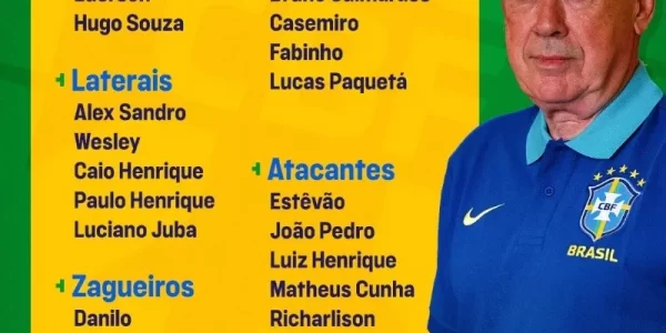 AMISTOSOS INTERNACIONAIS. BRASIL. SENEGAL. 5 DE NOVEMBRO. BRASIL. TUNÍSIA. 18 DE NOVEMBRO.