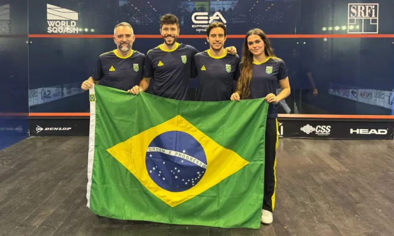 COPA DO MUNDO DE SQUASH. 2025. SEDE. CHENNAI. ÍNDIA. BRASIL. POLÔNIA. PRIMEIRA FASE. GRUPO B.