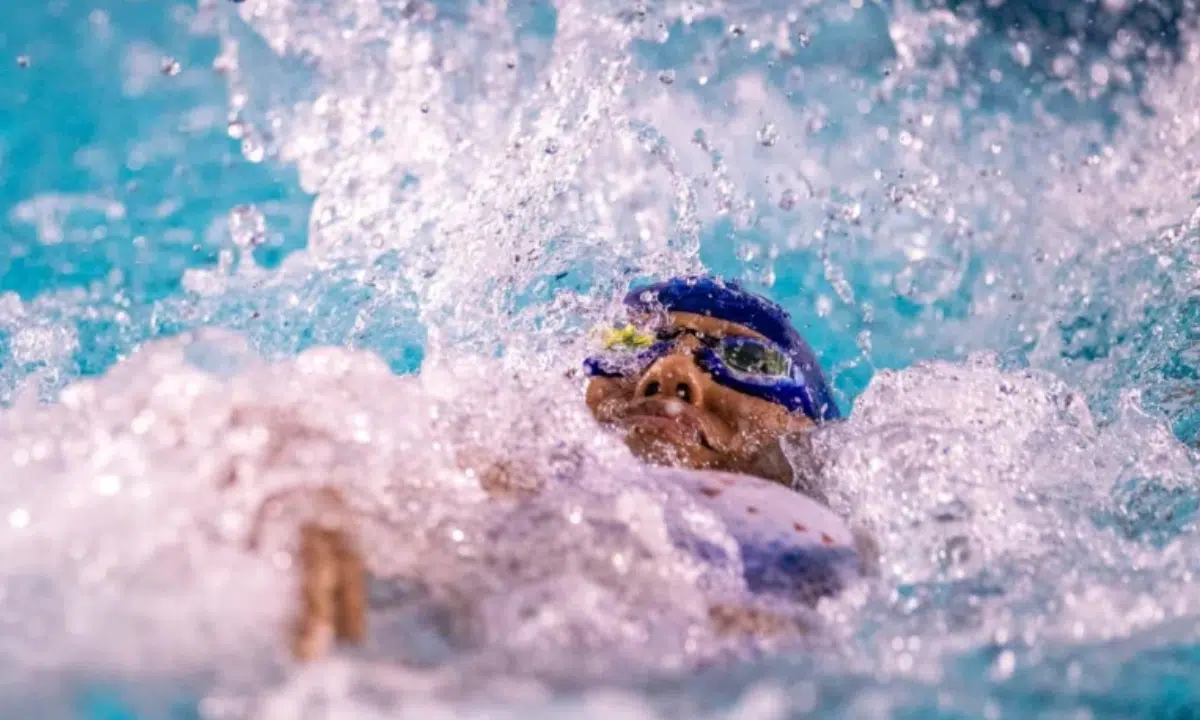 NATAÇÃO. PARALÍMPIADAS. LÍDIA CRUZ. MEDALHA DE OURO.