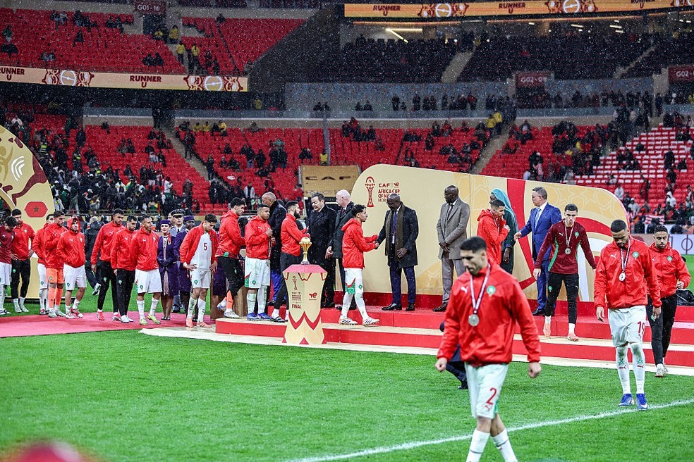 RANKING DA FIFA. FEDERAÇÃO INTERNACIONAL DAS ASSOCIAÇÕES DE FUTEBOL. MARROCOS. OITAVO LUGAR. SENEGAL.DÉCIMO SEGUNDO. BRASIL. SEXTO COLOCADO.