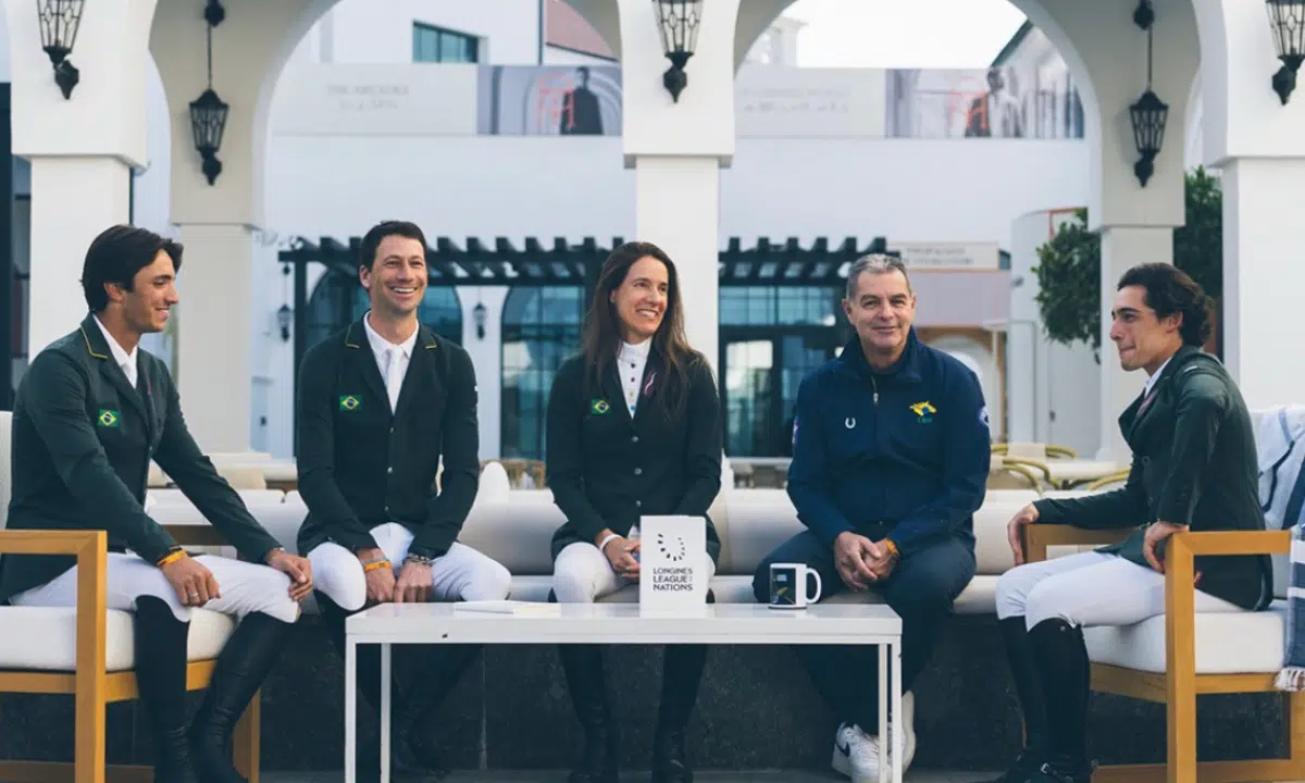 HIPISMO. EQUIPE BRASILEIRA. BRASIL. MEDALHA DE BRONZE.