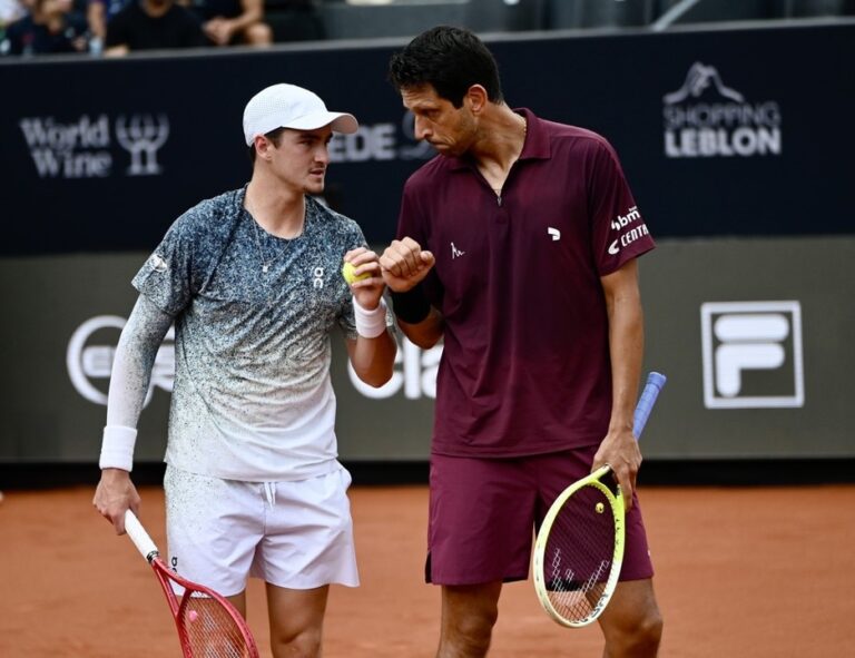 TÊNIS. RIO OPEN 500. ATP. ASSOCIAÇÃO DOS TENISTAS PROFISSIONAIS. JOÃO FONSECA. MARCELO MELO. FINALISTA.