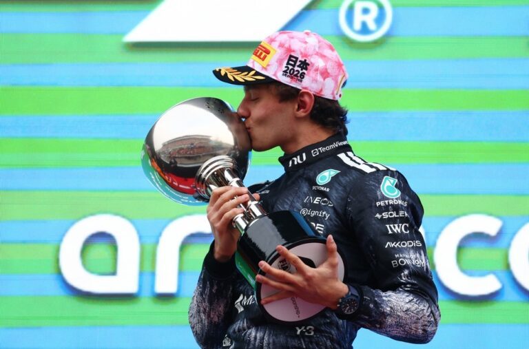 GRANDE PRÊMIO. FÓRMULA 1. JAPÃO. KIMI ANTONELLI.