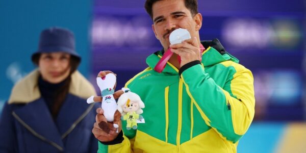 CRISTIAN RIBERA. BRASIL. MEDALHA DE PRATA. JOGOS PARALÍMPICOS. MILÃO. CORTINA. ITÁLIA.