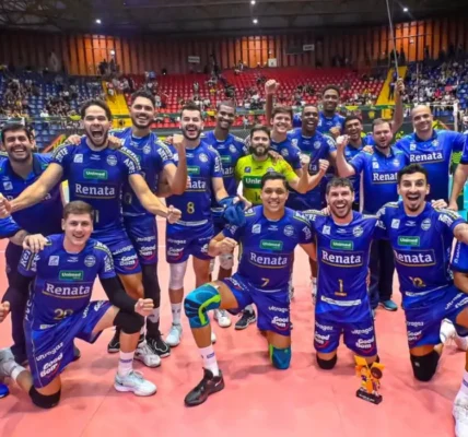 COPA DO BRASIL DE VÔLEI. MASCULINO DE 2026. FINAL. JOGO ÚNICO. PARTIDA ÚNICA. VÔLEI RENATA-SP. CAMPINAS-SP. CAMPEÃO. CRUZEIRO-MG. VICE-CAMPEÃO.