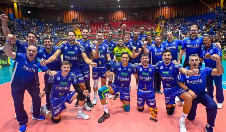 COPA DO BRASIL DE VÔLEI. MASCULINO DE 2026. FINAL. JOGO ÚNICO. PARTIDA ÚNICA. VÔLEI RENATA-SP. CAMPINAS-SP. CAMPEÃO. CRUZEIRO-MG. VICE-CAMPEÃO.