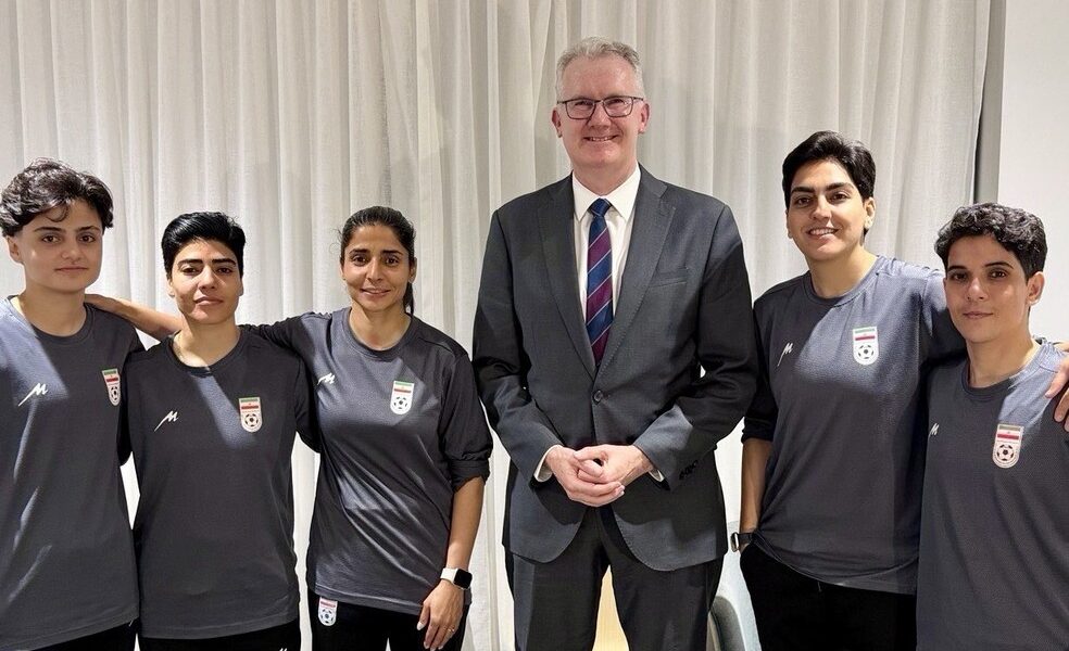 COPA DA ÁSIA DE FUTEBOL FEMININO DE 2027. AUSTRÁLIA. SEDE. ASILO. IRÃ.