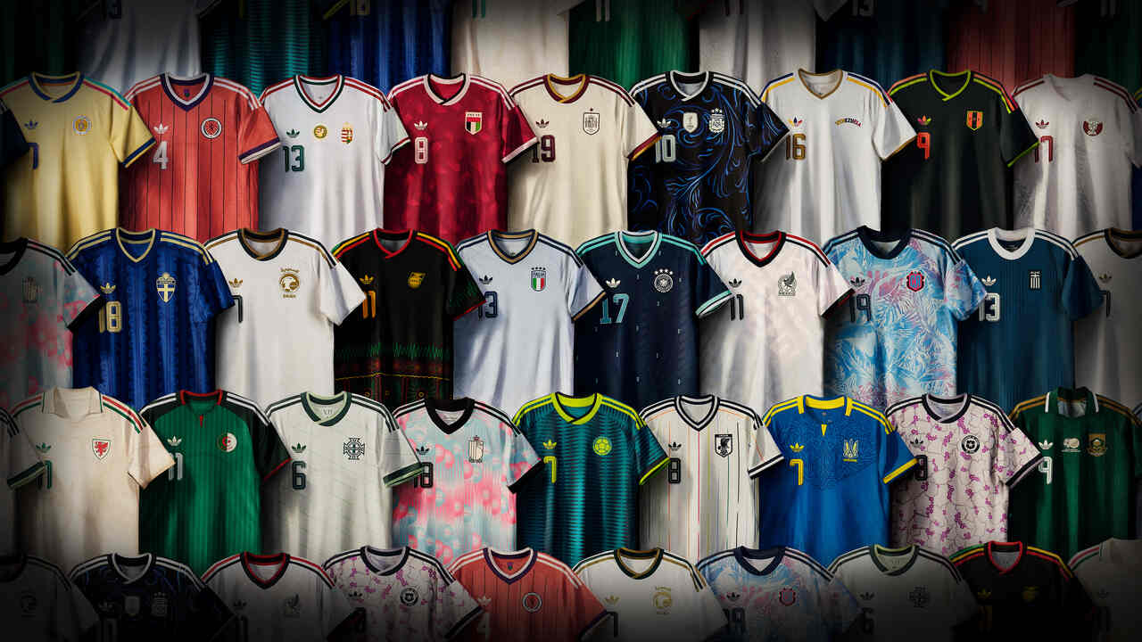 CAMISA. ADIDAS. PATROCINADOR. 14 SELEÇÕES. AUMENTO DE RECEITA.