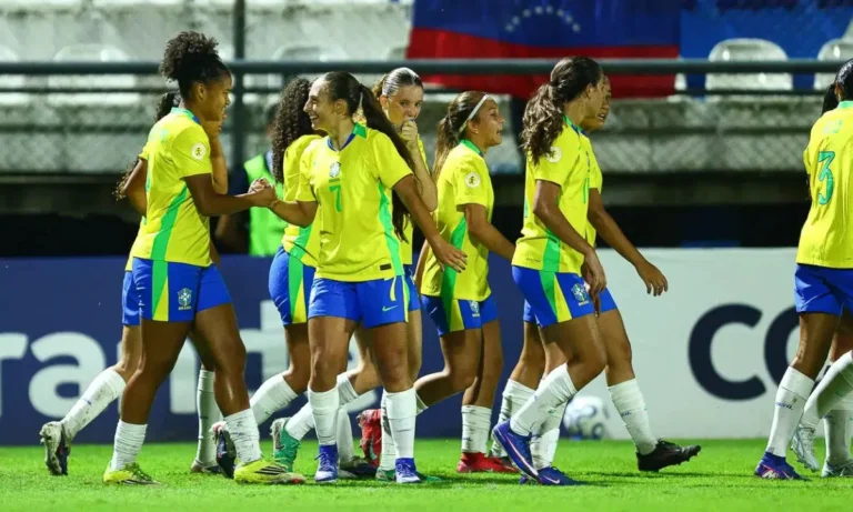 SUL-AMERICANO SU-17 DE 2026. FEMININO. PRIMEIRA FASE. GRUPO B. PRIMEIRA RODADA. BRASIL. VENEZUELA.