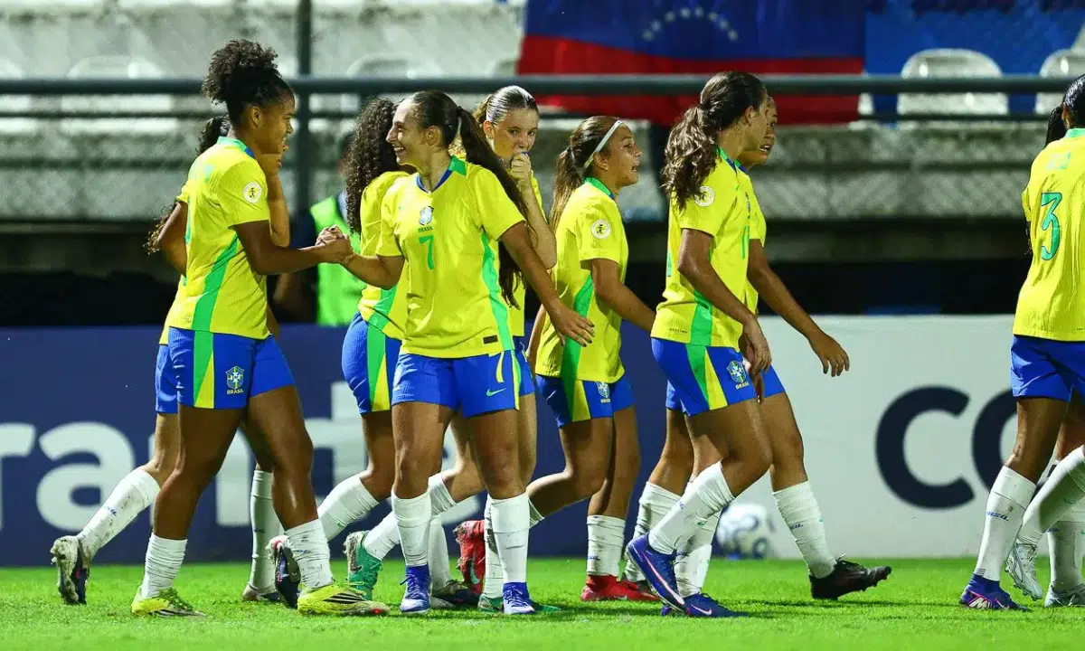 SUL-AMERICANO SU-17 DE 2026. FEMININO. PRIMEIRA FASE. GRUPO B. PRIMEIRA RODADA. BRASIL. VENEZUELA.