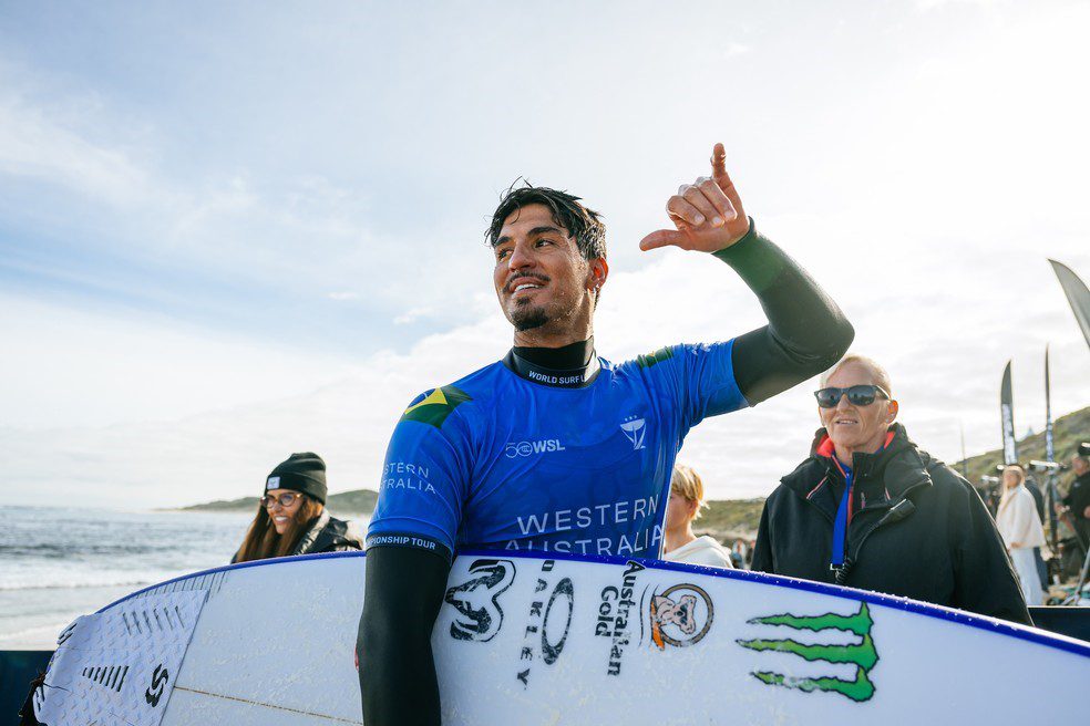 GABRIEL MEDINA. TOPO DO RANKING. SURFE.
