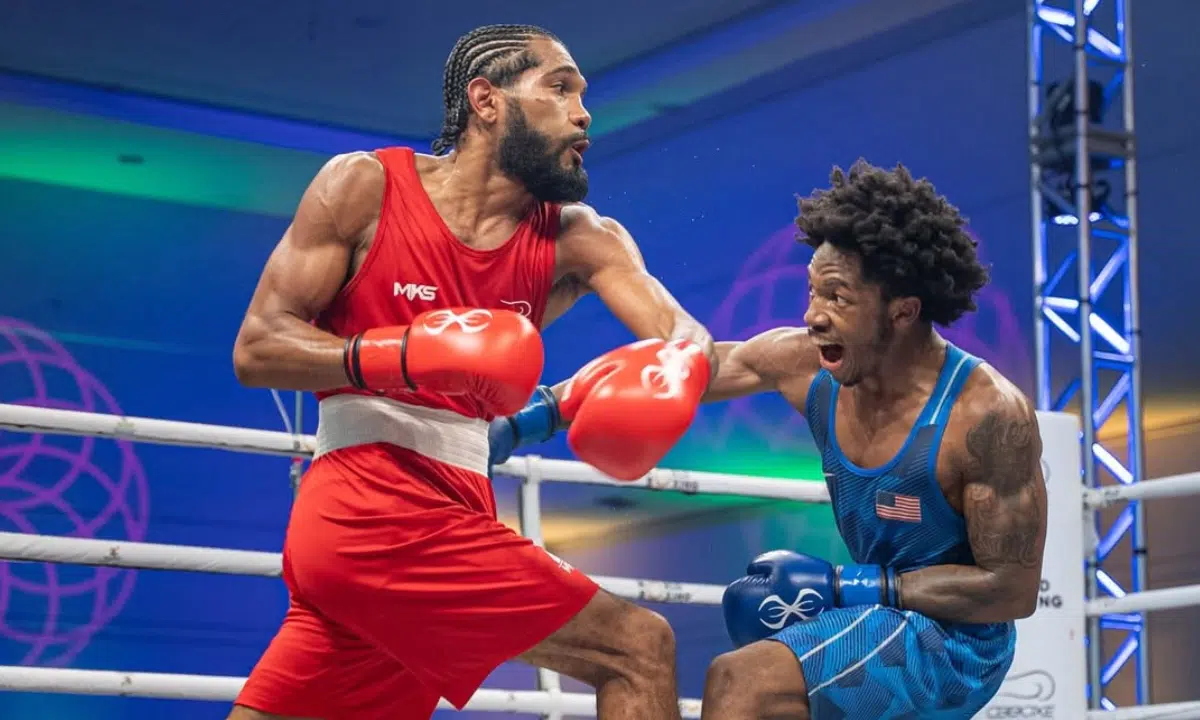 COPA DO MUNDO DE BOXE. MEDALHA DE OURO. BRASIL. LUIZ OLIVEIRA. FOZ DO IGUAÇU-PR.